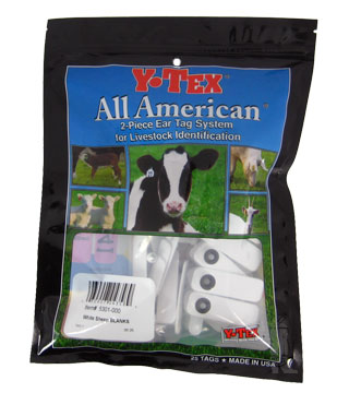 Y-Tex - Sheep Star Set White Tag