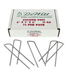 Dewitt - 11 Gauge Landscape Staples - 6" x 1" - 75/Box