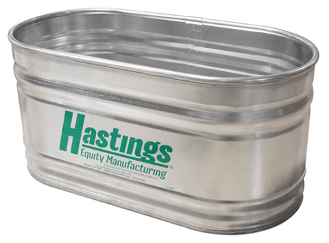 Hastings - Galv. Stock Tank - 2'x2'x3' - 22 GA (.030 Min.) (GREEN DECAL) - 74 gal.