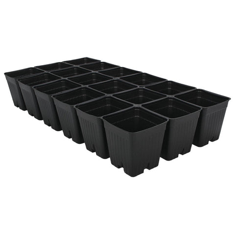 HC Companies - INP18350 - 3.5" Presto Deep Square Sheet Pot - 50/Case