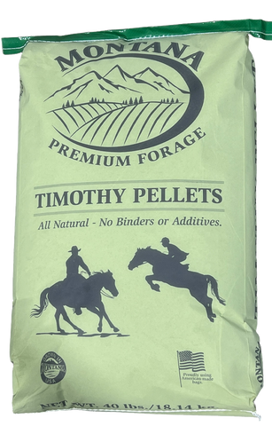 Montana Premium Forage - Timothy Hay Pellet - 40 lb.