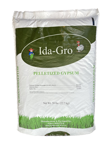 Pelletized Gypsum - 50 lb.